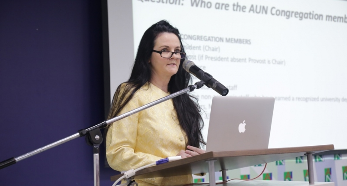 President Dekle Inaugurates AUN Congregation