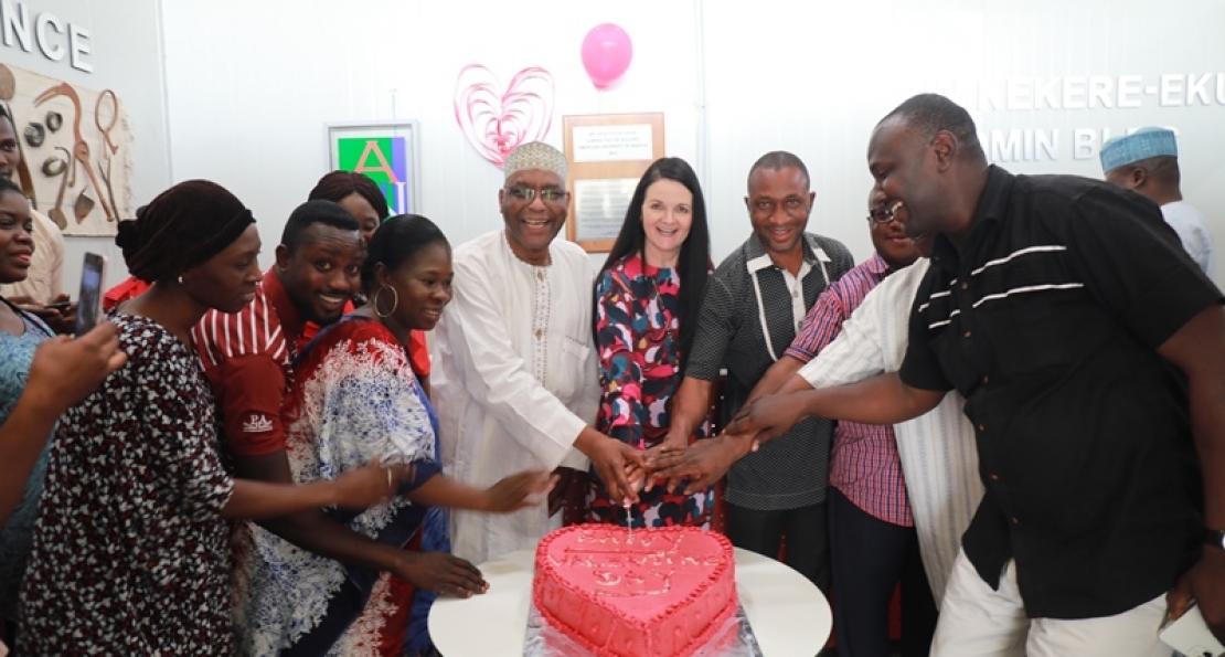 Employee Wellness Program Shares Valentine Cake