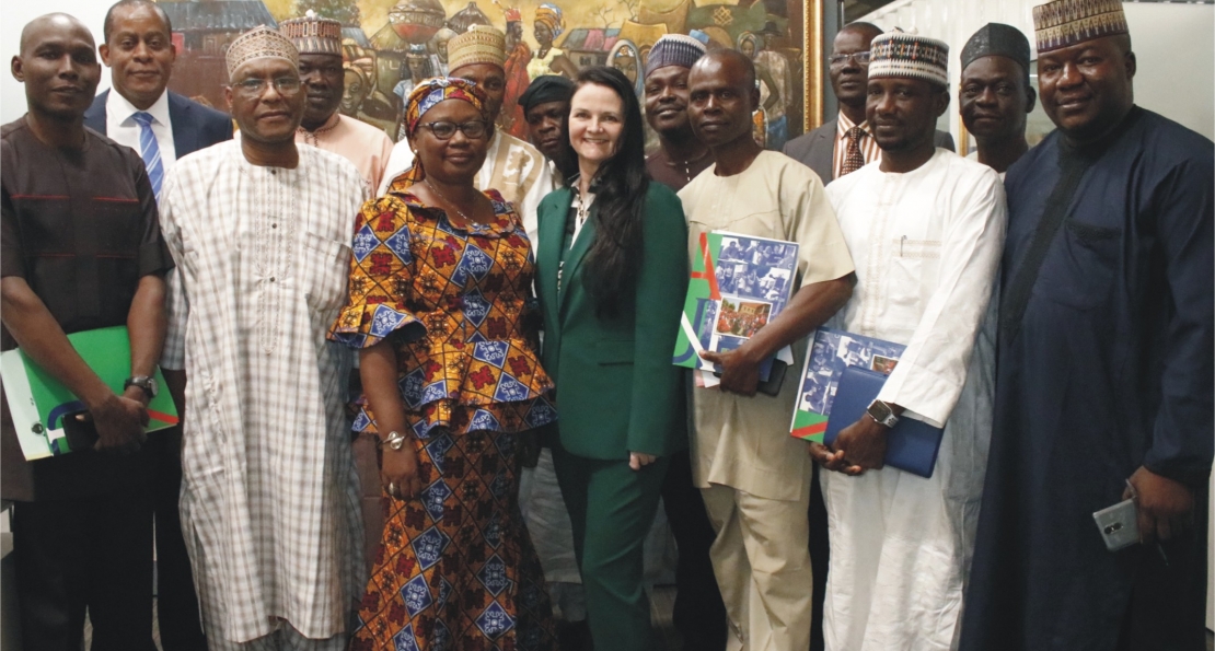 President Dekle Receives Adamawa State Varsity Delegation