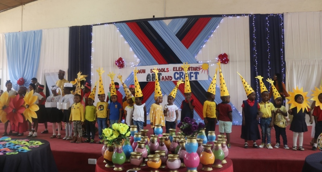 AUN Schools Elementary Pupils Display Art &amp; Craft Skills