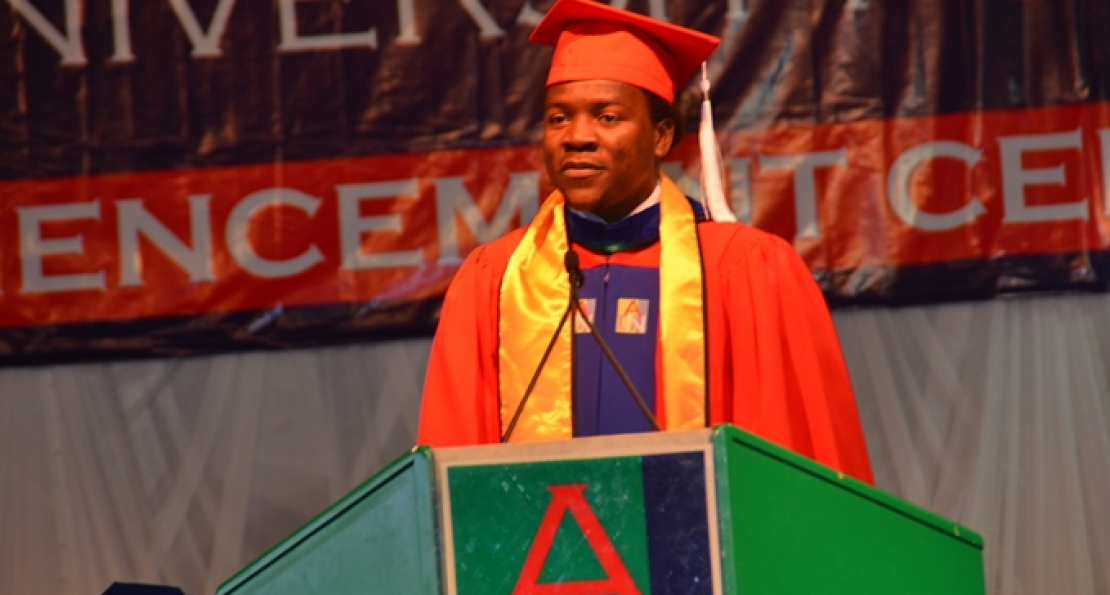 AUN's Class of 2016 Speaker Kingsley Jima Awarded Ph.D. Scholarship in Germany