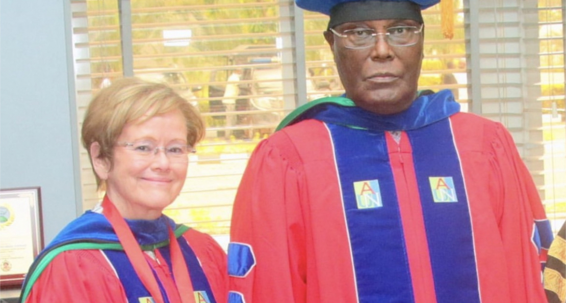 President Ensign Congratulates HE Atiku Abubakar on Academic Milestone  