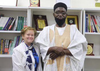 President Ensign Receives Secretary to Adamawa Emirate Council, Urges Concerted Effort Against Illiteracy, Poverty