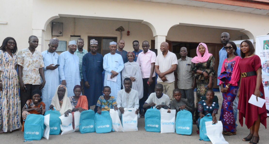 AUN, UNICEF Graduate 7th Cohort of Feed and Learn Pupils