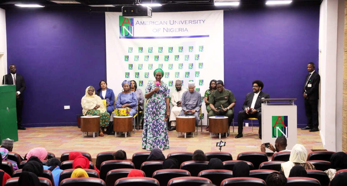 Vice President Osinbajo's Wife Visits AUN, Charges NFS Students to Dare to Dream