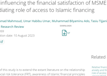 AUN Entrepreneurship Professor Mahmoud Ahmed, Others, Investigate Access to Islamic Financing by MSMEs