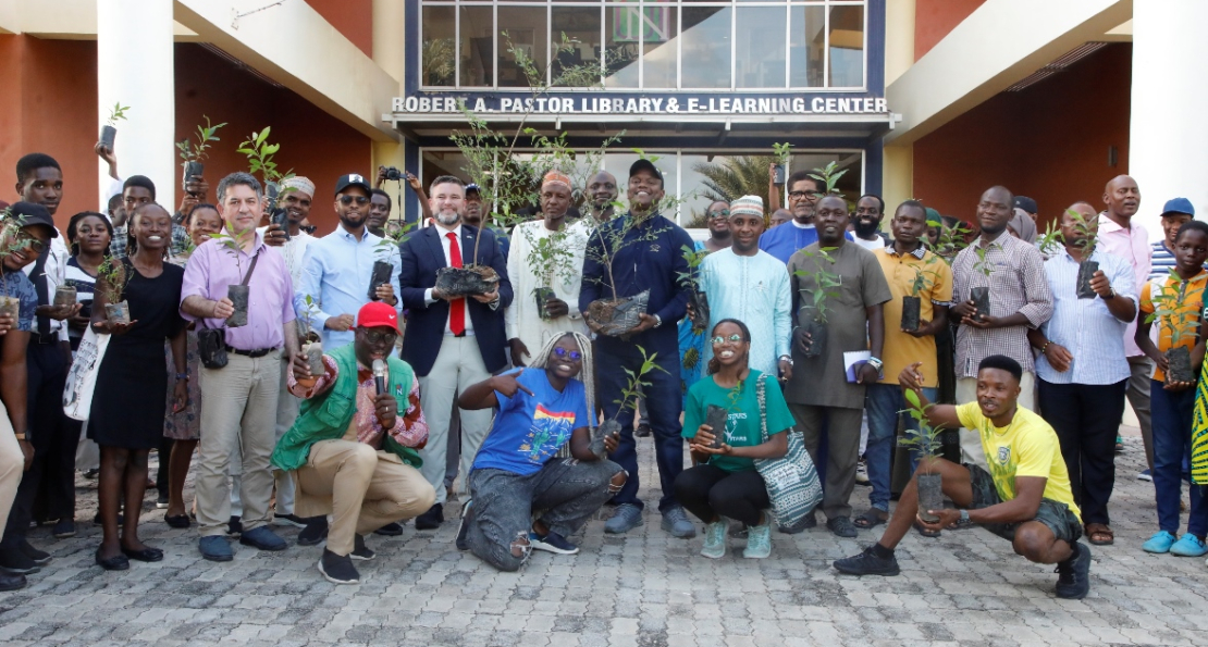 AUN Community Kicks off Tree Planting Campaign