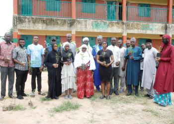 AUN Students Extend Tree Planting Campaign to Schools, Communities in Yola South, Fufore