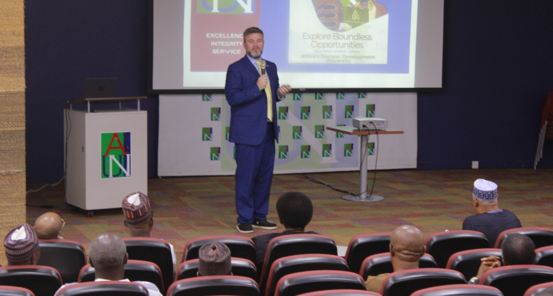 At First Congregational Meeting, President Frazier Lays out Vision, Solicits Cooperation to Grow AUN