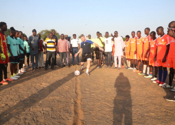 Peace through Sports Tournament in Numan Excites President Frazier