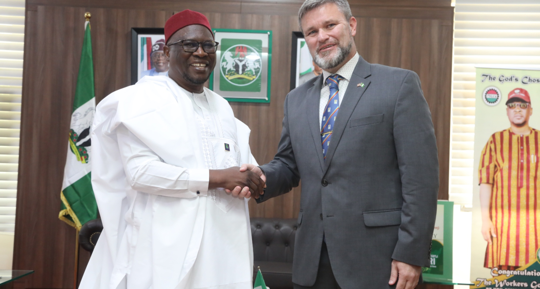 Governor Ahmadu Fintiri Receives AUN President, delegation