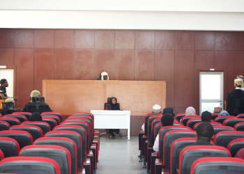 AUN’s School of Law Moot Court Trial, Justice Abbas Presides