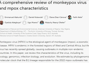 AUN Alums, Faculty and Others publish a study on Monkeypox Virus