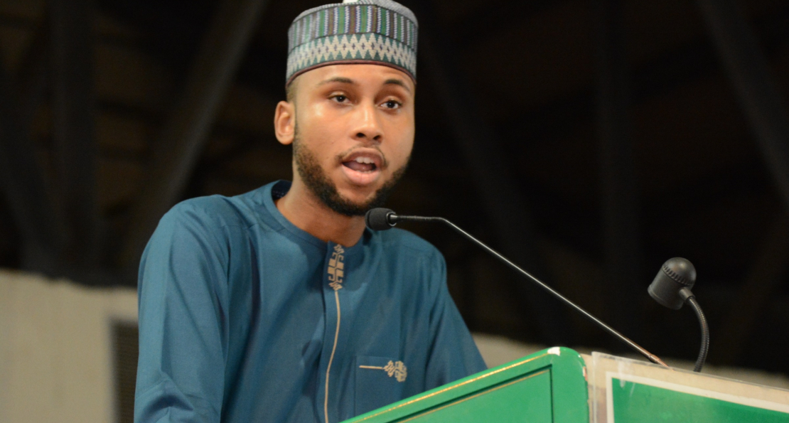  SGA President Abdullahi Isiyaku urges AUN freshmen to unlock their potential