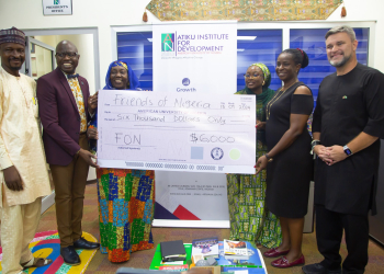 Friends of Nigeria Support AUN Feed and Read Program with $6,000 Donation