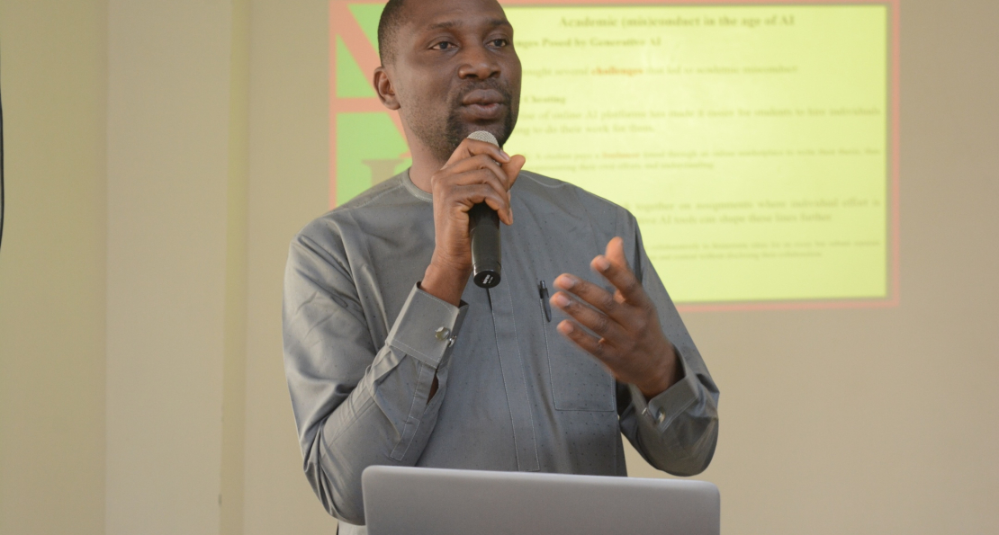  AUN Scholar Professor Ibrahim Inuwa Presents on Ethical Use of AI Tools in Research