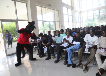 Freshmen feel the American University of Nigeria's traditional warm embrace