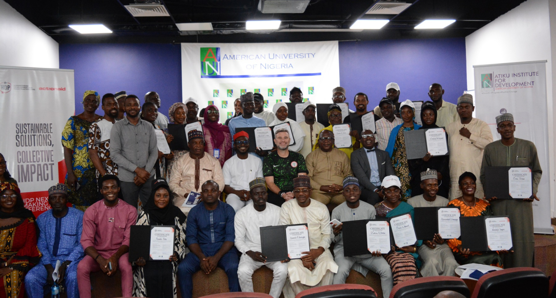 AUN-Atiku Institute for Development, ActionAid Nigeria Partner to Empower HDP Professionals in Adamawa