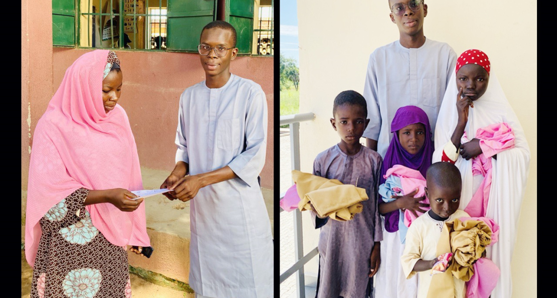 AUN Student's Philanthropic Efforts Bring Hope to Yola Community