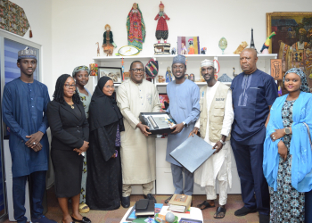 AUN Welcomes Sarauniyyah Aid Foundation for Partnership Discussions