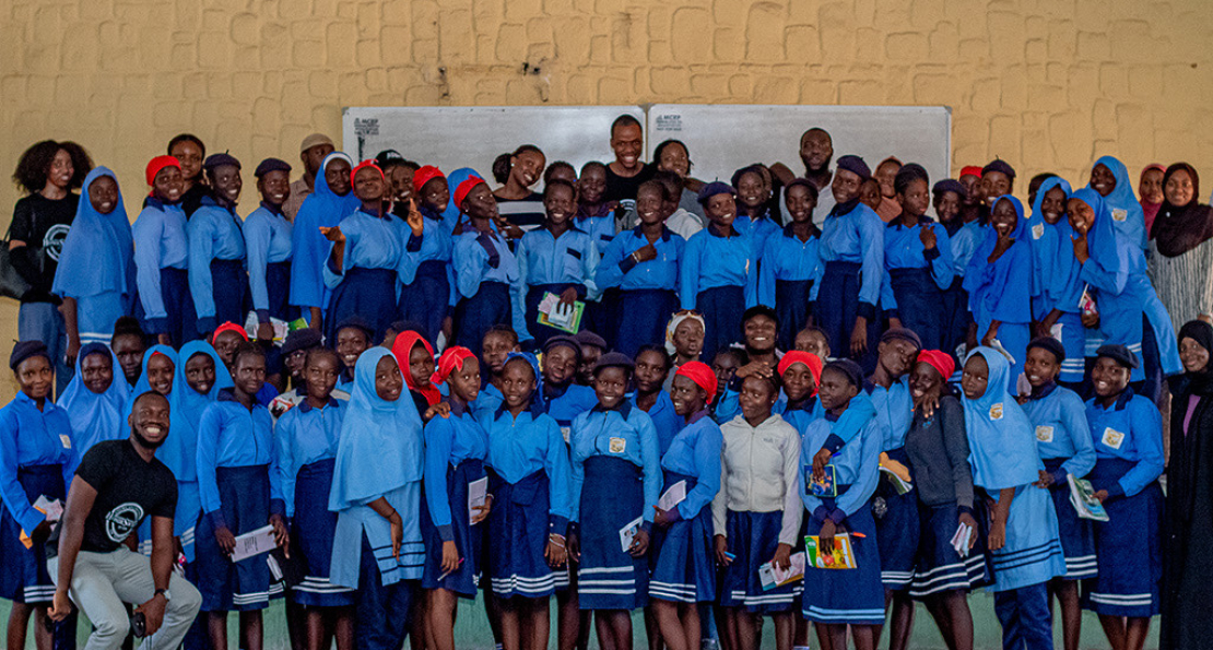 AUN Honor Society and Girl Child Foundation Club Empower GGSS Students on Menstrual Health