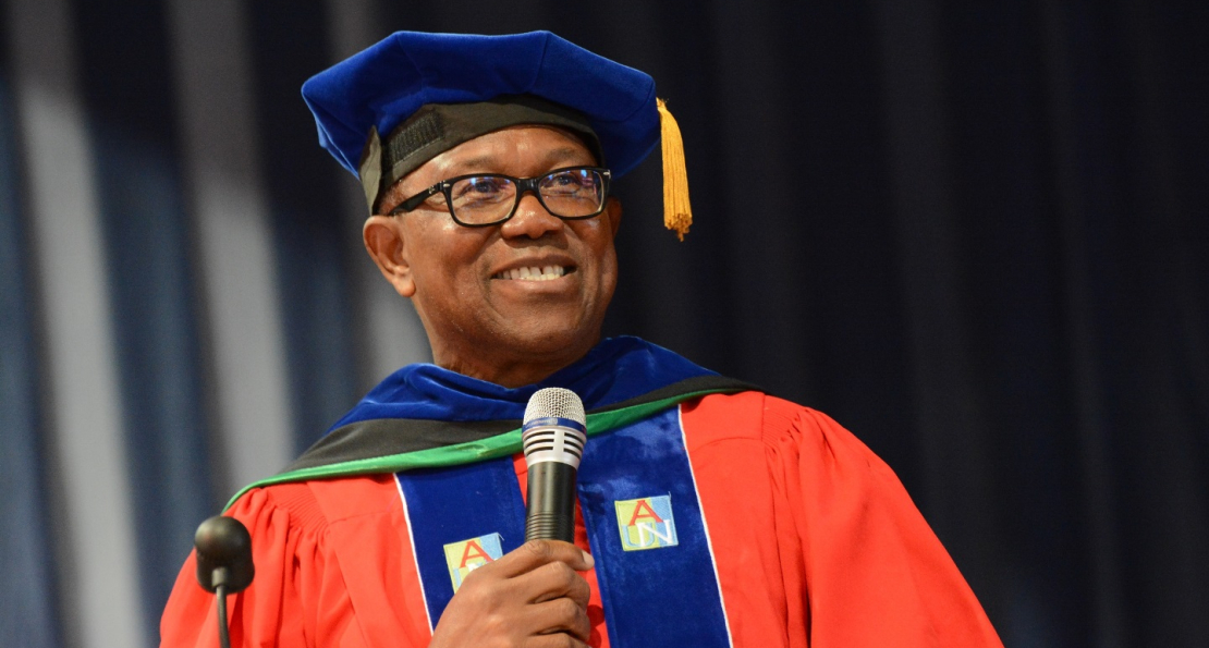 Peter Obi Calls for Merit-Based Leadership at AUN 16th Founder’s Day and 20th Anniversary Celebration