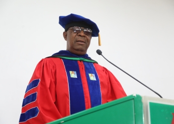 AUN Registrar Daniel Okereke Emphasizes University's Rich Legacy at Spring 2025 Pledge