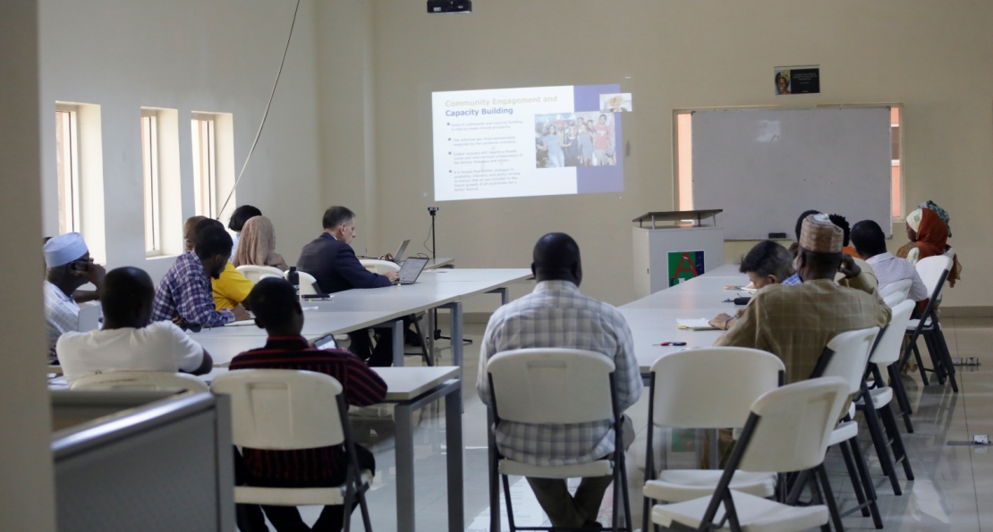 Renowned Economist Jo-Ann Rolle Speaks at AUN's President’s Lecture Series