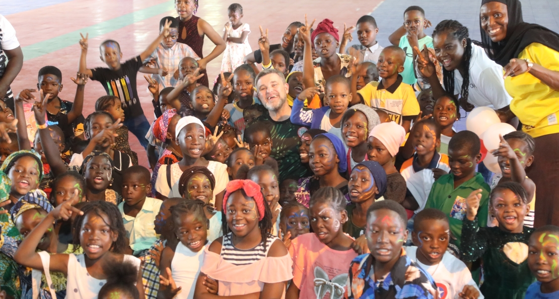 A Moment to Recount as President Frazier Fascinates AUN Family Kids