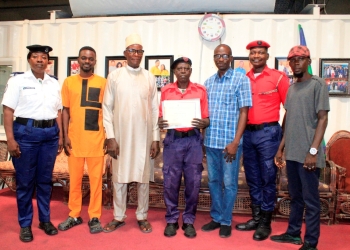 AUN Security Department Recognizes Security Officer of the Month