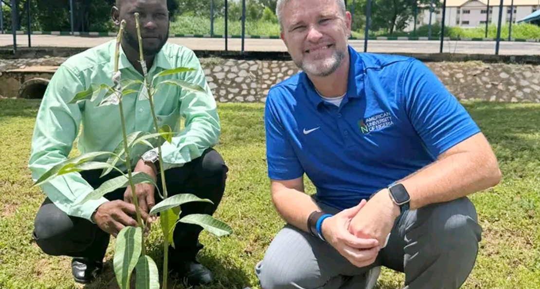 Daniel Waziri Leads AUN's 100 Economic Tree Planting Initiative to Promote Sustainability 