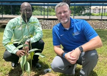 Daniel Waziri Leads AUN's 100 Economic Tree Planting Initiative to Promote Sustainability 