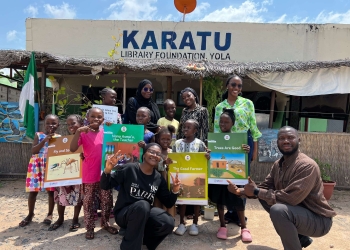 AUNHS Spreads Literacy and Smiles at Karatu Library