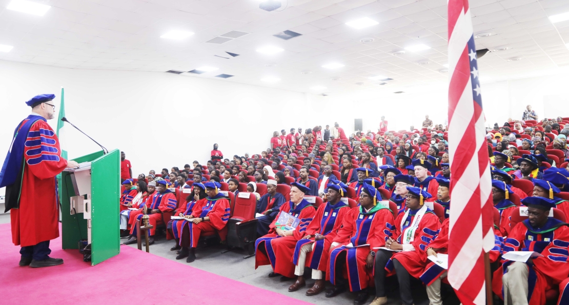 AUN President Charges New Students to Embrace Change at 42nd Matriculation