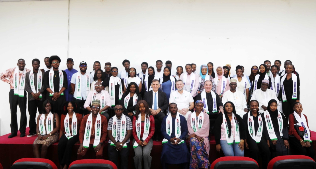 Honor Society Induction Ceremony at AUN Emphasizes Integrity, Service, and Excellence