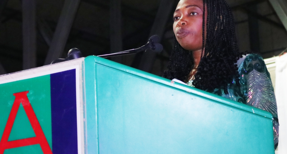 Graduating Student Rifkatu Solomon Shares Journey of Resilience at AUN Graduation Award Night