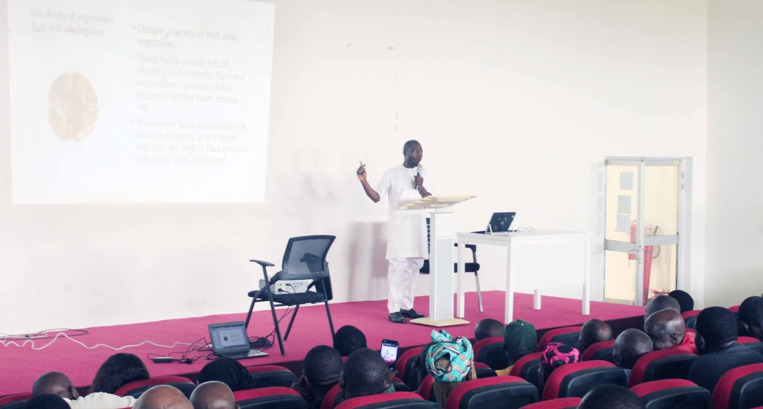 “Investing in preventive care is more effective and less costly,” says AUN President DeWayne Frazier at university’s two-day Health Awareness Program