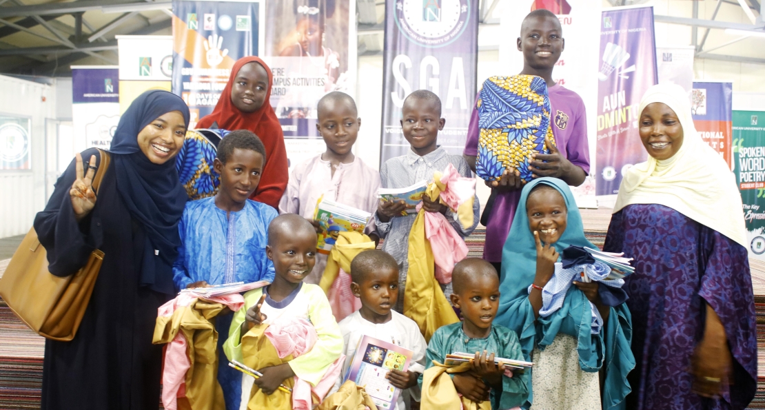 Student-Led Outreach at AUN Supports Tuition, Learning for Yola Pupils